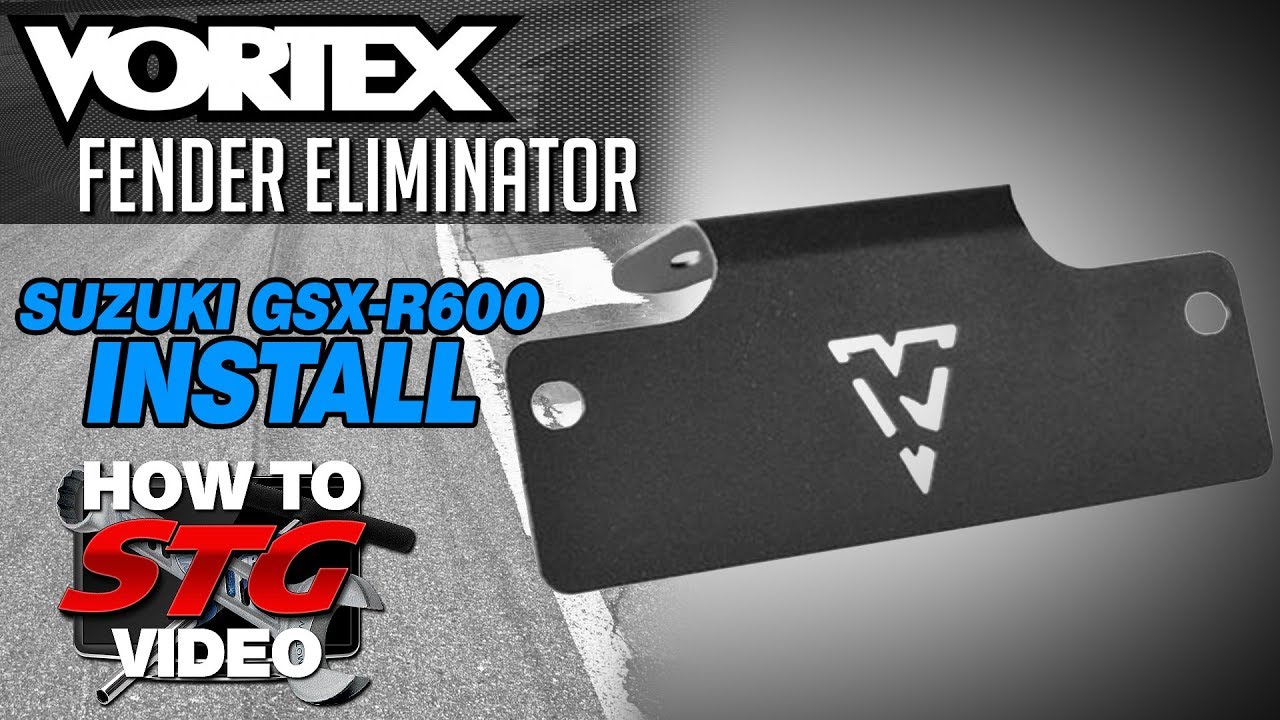 How To Install a Vortex Fender Eliminator on a Suzuki GSX-R600 from SportbikeTrackGear.com