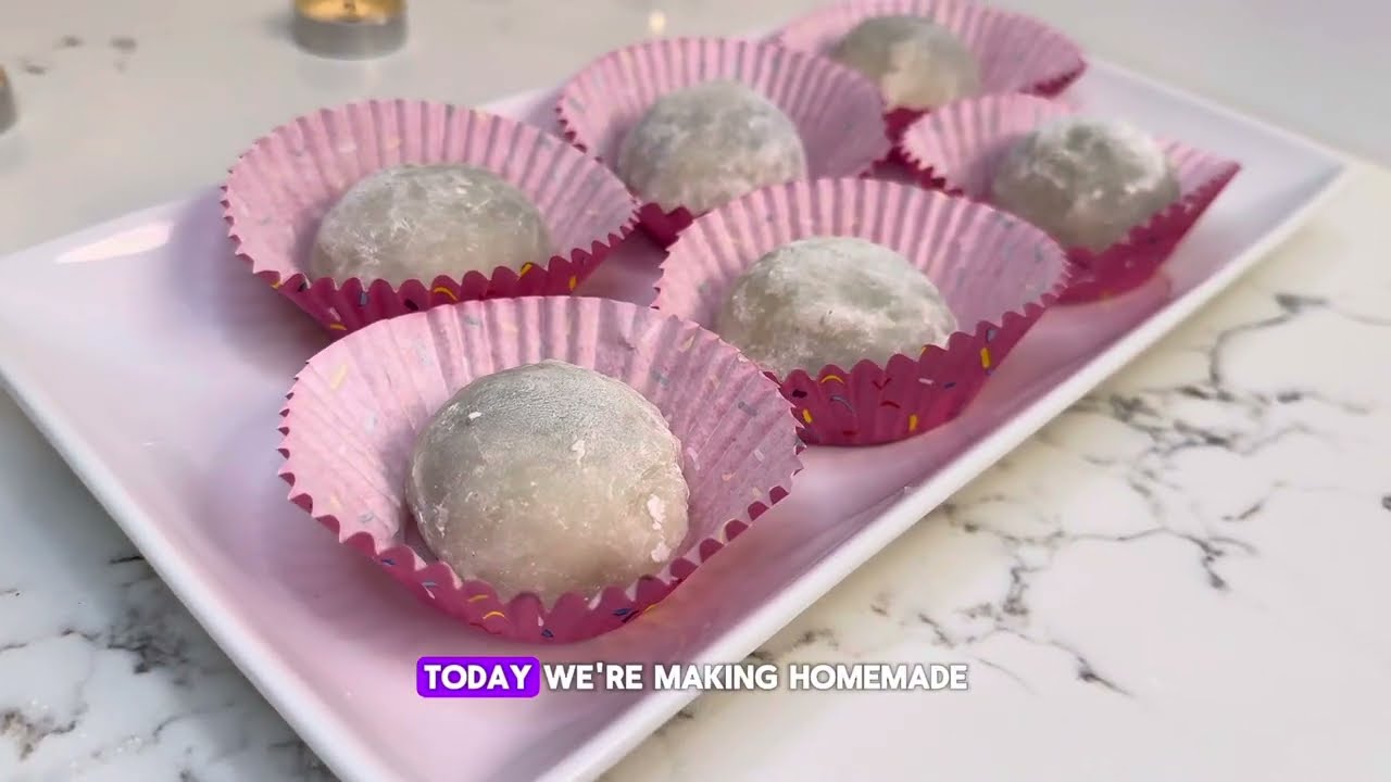 🥢 How to Make Black Sesame Mochi at Home – SO Easy & Delicious! 🍡✨