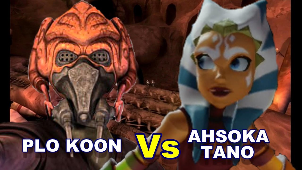 Lightsaber Duels Plo Koon vs Ahsoka Tano