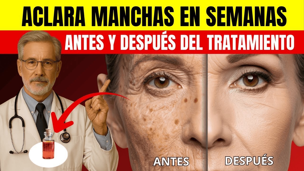 Dermatólogo advierte: Frota ESTO en tu piel y las MANCHAS desaparecen en semanas!