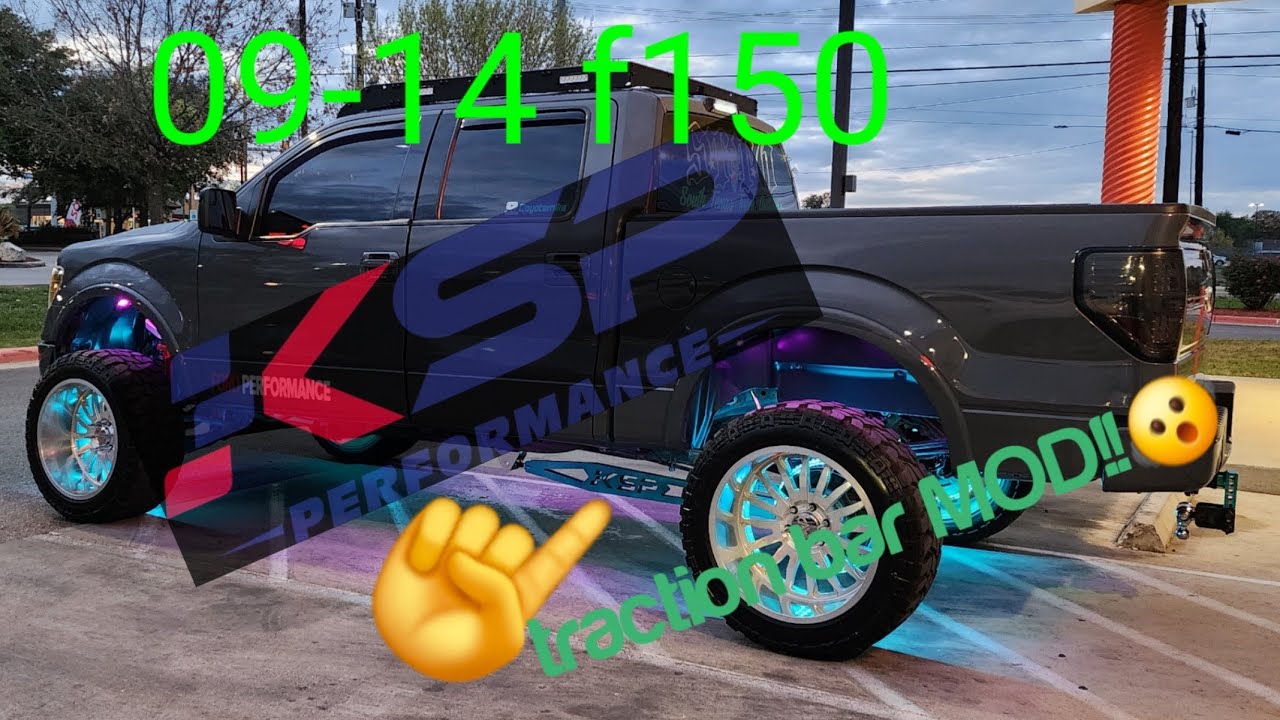 09-14 F150 KSP Traction Bars MOD