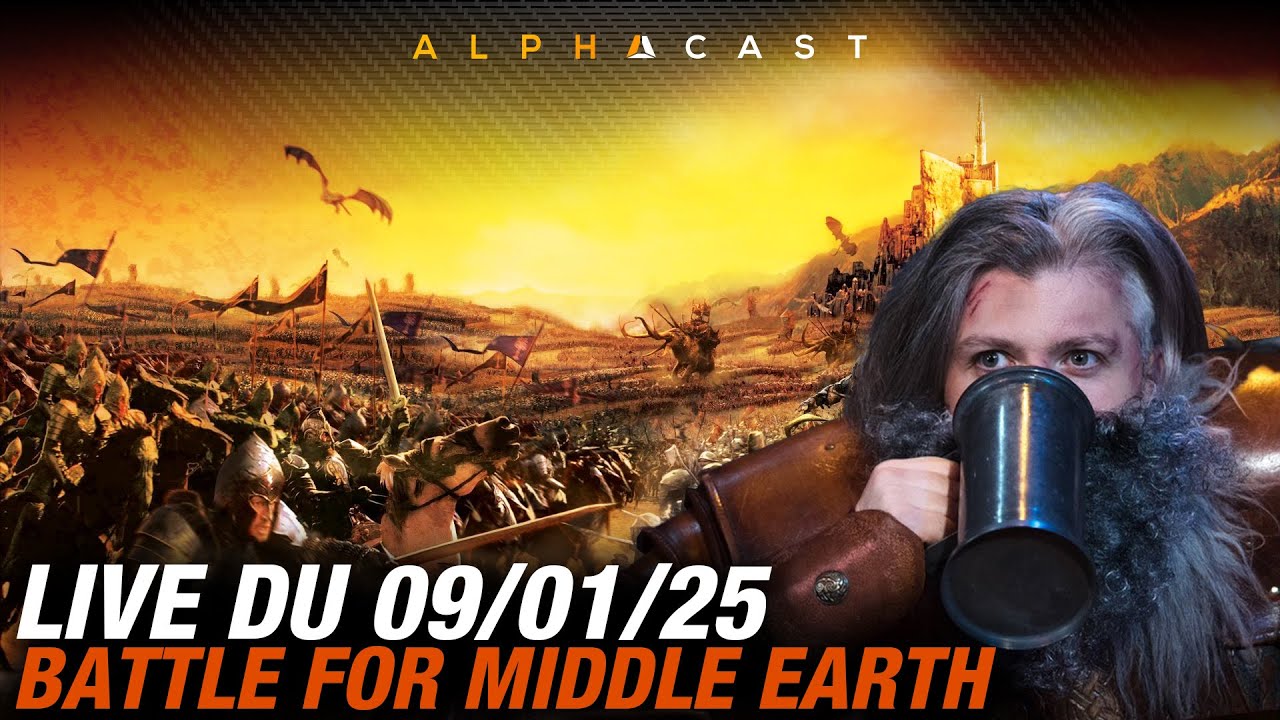 VOD ► BATAILLE POUR LA TERRE DU MILIEU 2 avec les copains ! - Live du 09/01/2025