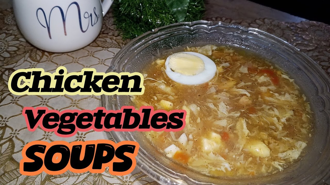 Chicken vegetables soup recipes by Taste of Aisha's|Restaurant style chicken vegetables soup 