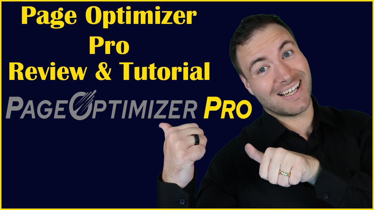 Page Optimizer Pro Review - Page Optimizer Pro Tutorial