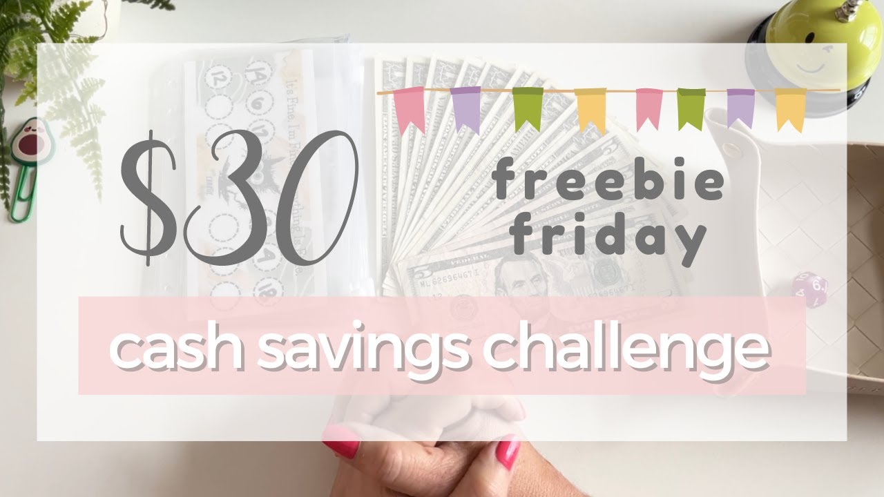 🥑  FREEBIE FRIDAY Minis + Birthday Freebie!!! | Week 1 April 2024 | #freebiefriday #cashstuffing