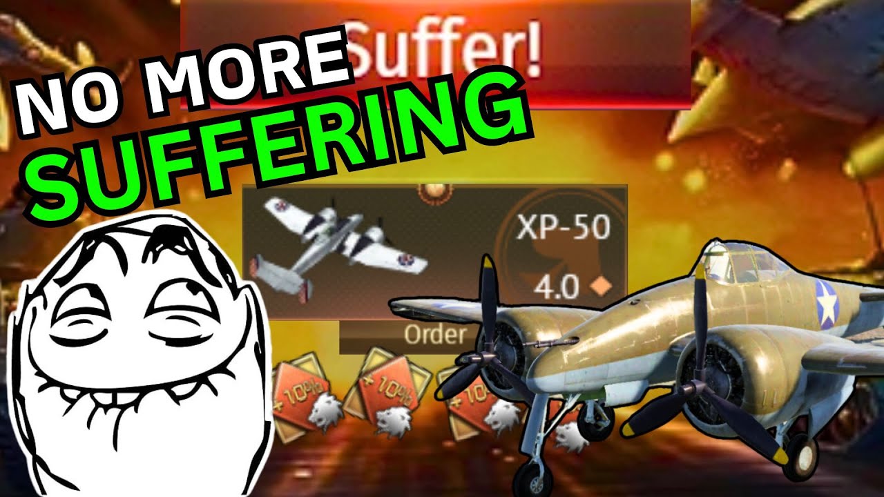 Literally the BEST plane for grinding the American Tree | XP-50 War Thunder Experience