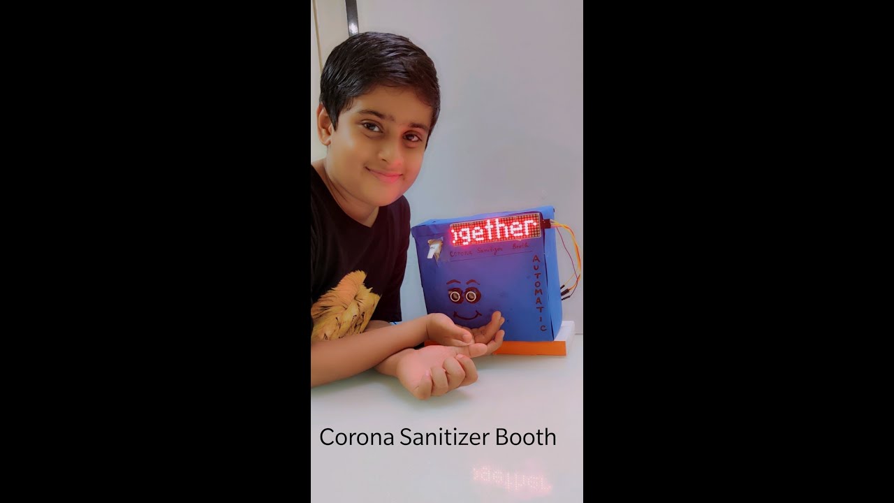 Corona Sanitizer Booth using Arduino