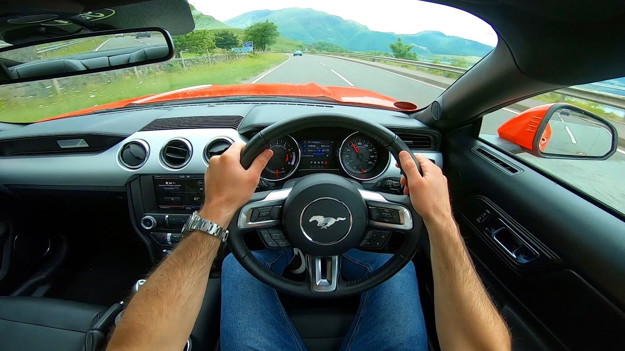 2016 Ford Mustang GT 5.0 V8 POV - Scottish Highlands Driving Video | Factory Exhaust