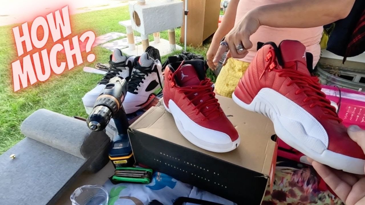 Finding Jordans, Jewelry, & Junk at Garage Sales!