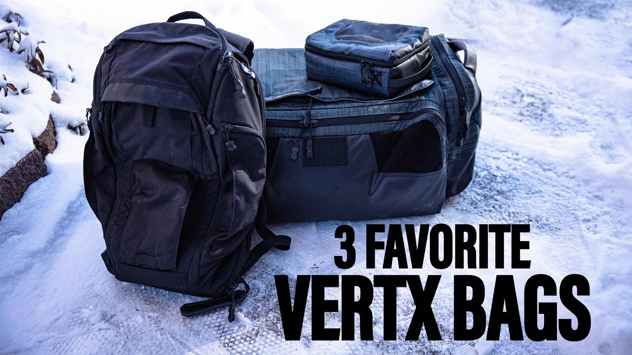VERTX BAGS I ACTUALLY USE! | 3 Favorite everyday bags