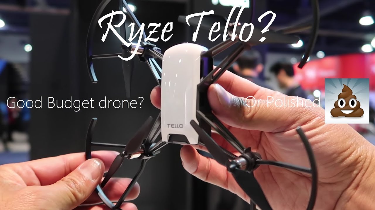 CES 2018 DJI Tello by Ryze Robotics