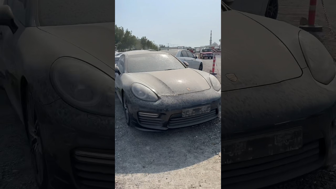 ABANDONED CARS COMPILATION 📍Dubai
