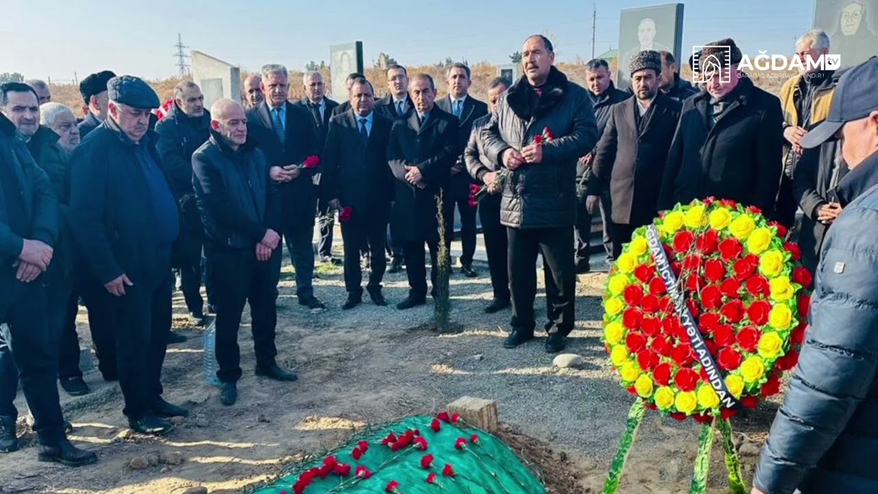 Ağdamda Milli Qəhrəman Allahverdi Bağırovun bacısının dəfn mərasimi baş tutub