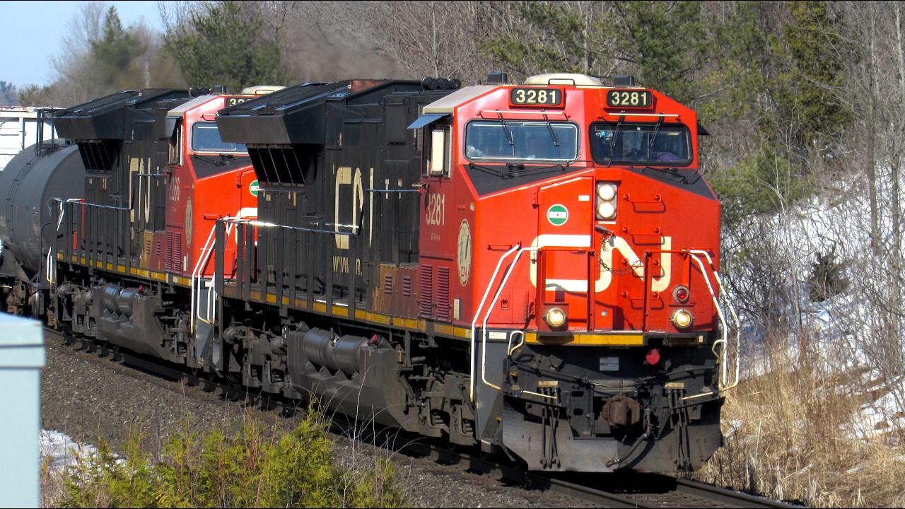 CN Train M301 on the Halton sub at MP 30
