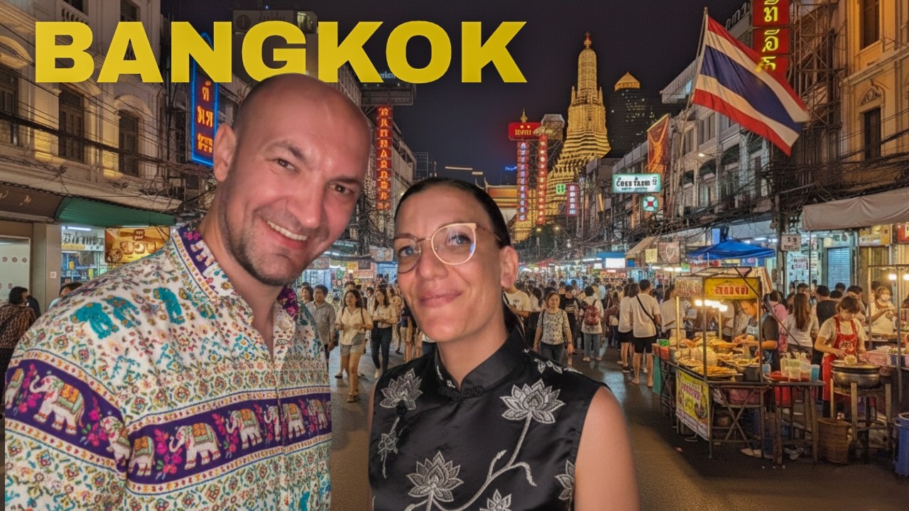 Prvi put u glavnom gradu TAJLANDA - OVO NISMO OČEKIVALI 🇹🇭