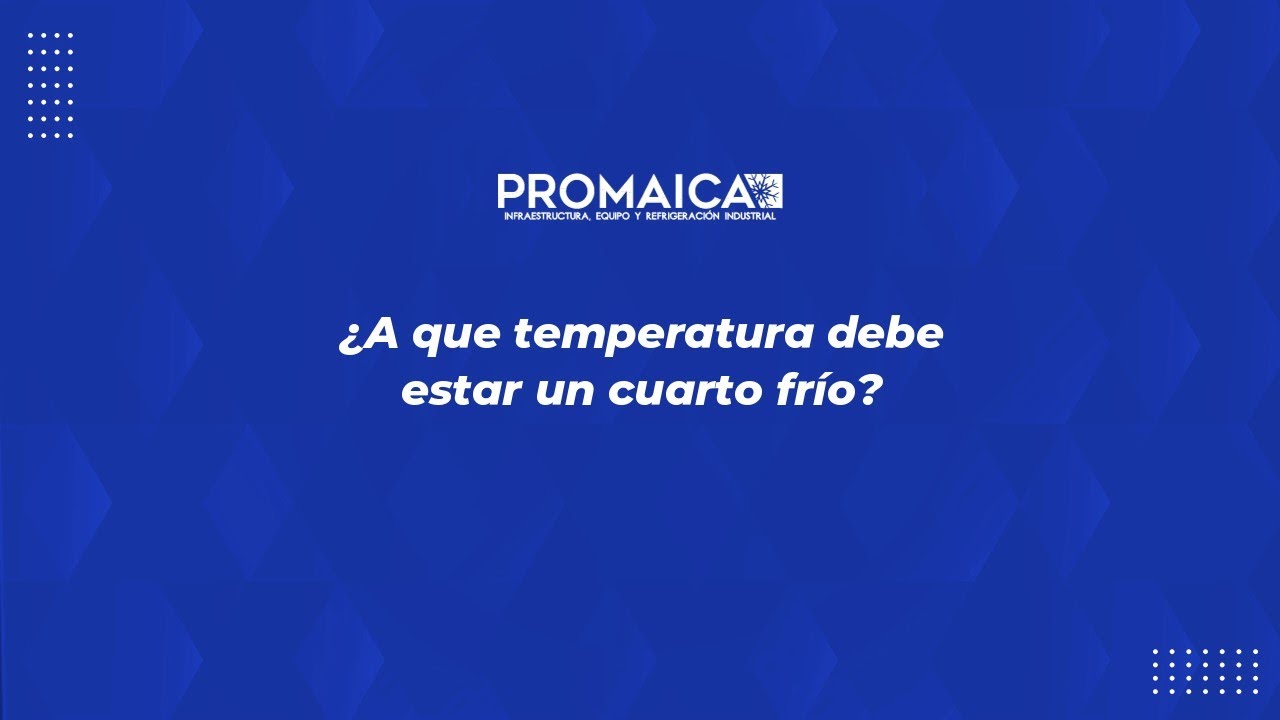 &iquest;A qu&eacute; temperatura debe estar un cuarto fr&iacute;o?