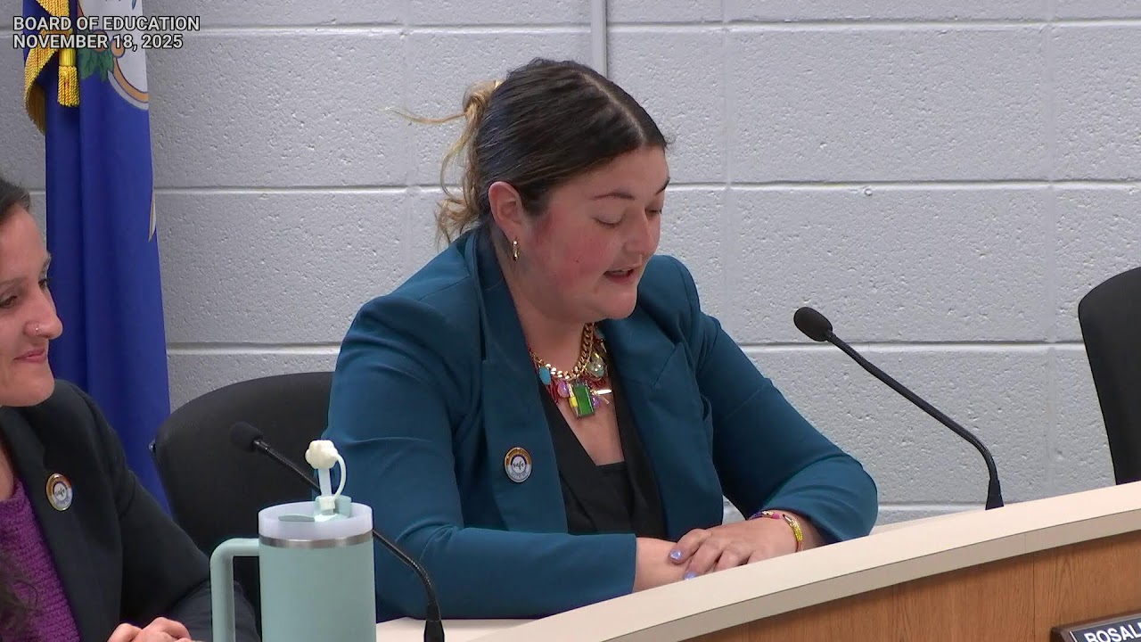 Enfield, CT - Board of Education - November 18, 2025