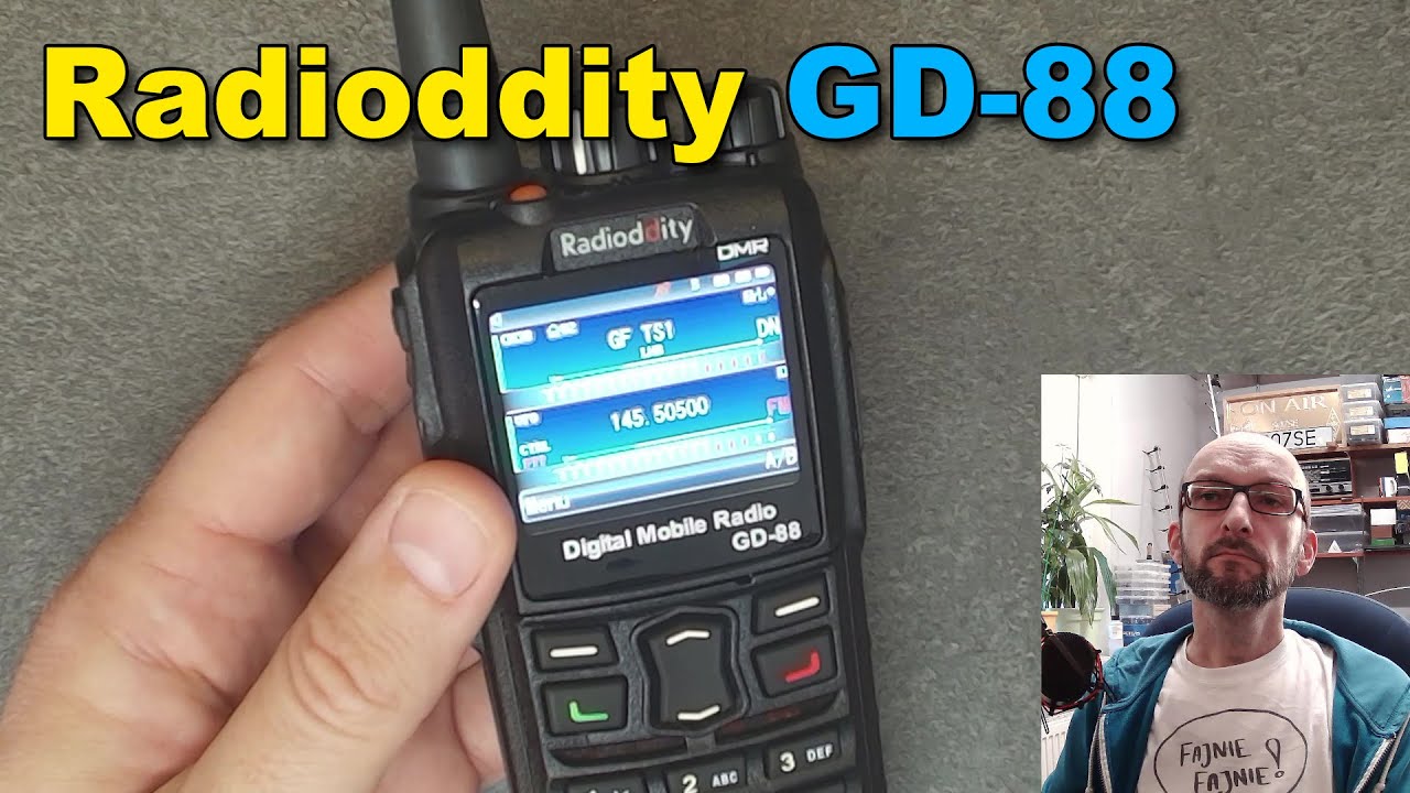 Radioddity GD-88 - radiotelefon DMR dla zaawansowanych ;)