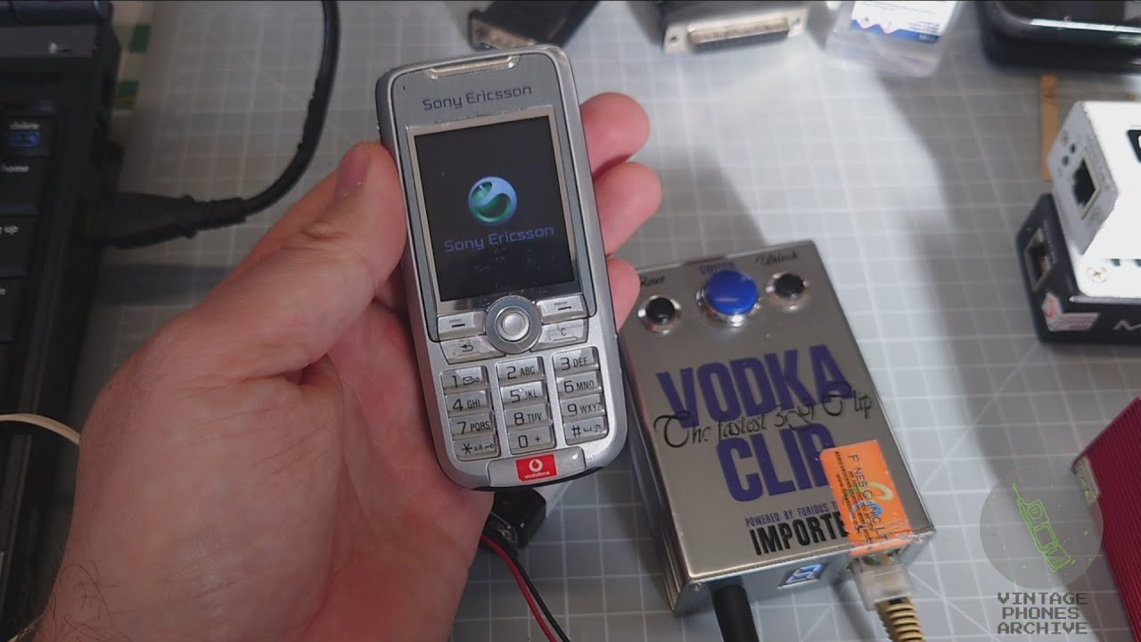 How to Unlock the Sony-Ericsson K700i with Vodka clip