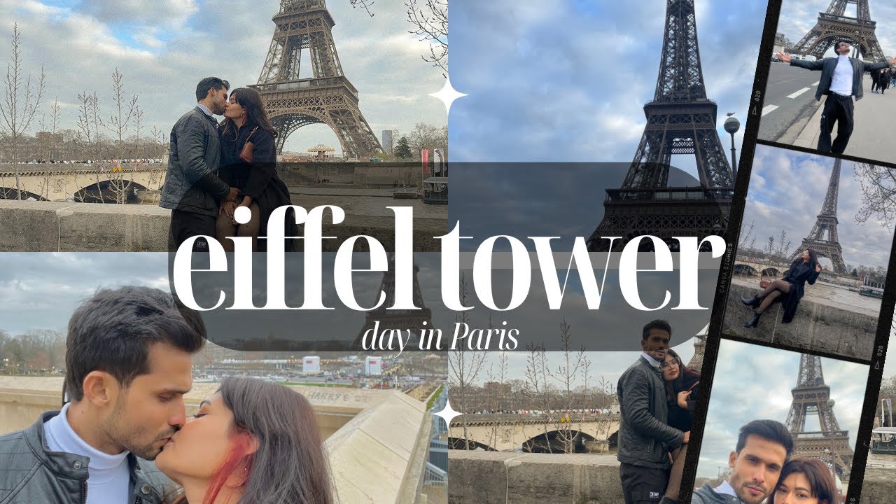 Paris Eiffel Tower එකට ගිහින් අපි නටපු නාඩගම්| පැරීස් වල හොදම ටික 🇫🇷✈️ #nipunfernando #harshe