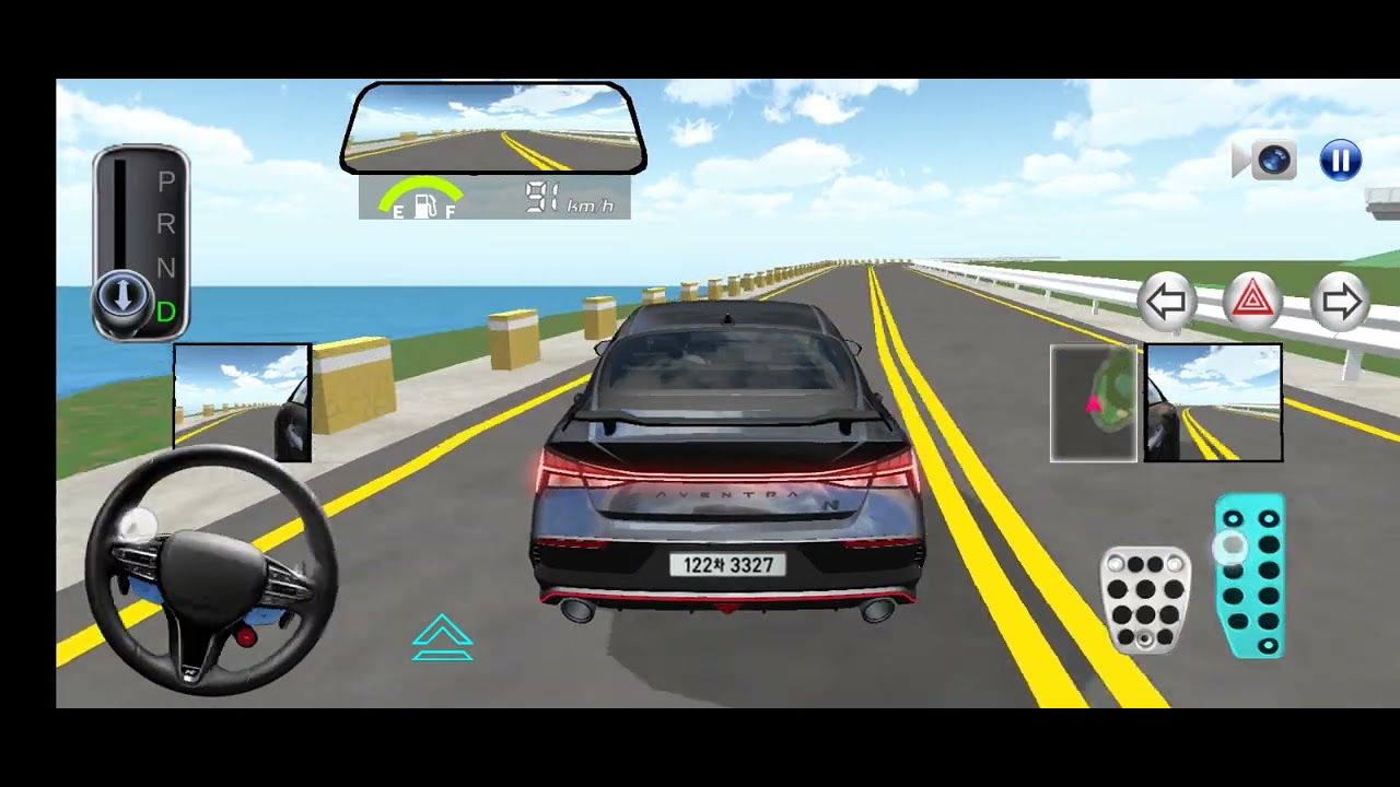 3D DRİVİNG CLASS ARABA OYUNU SERBEST SÜRÜŞ İZLE 