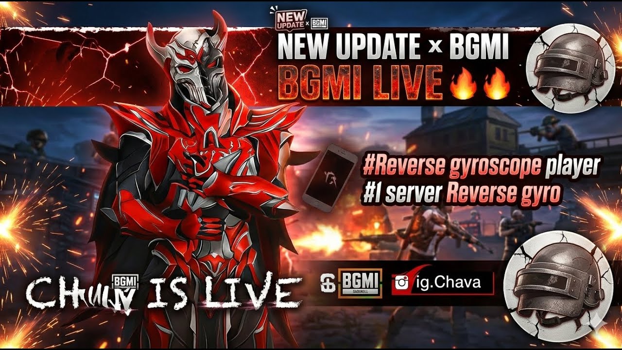 REVERSE GYRO GOD: BACK ON TRACK🔥🔥 NEW UPDATE x BGMI  #Reverse gyroscope player #1 server Reverse gyr