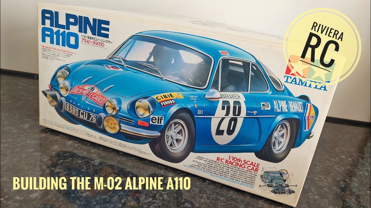 Original Tamiya M02 Renault Alpine A110 build... Part 1