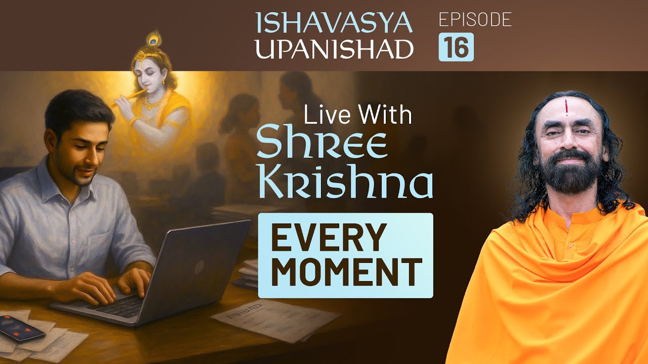 Live With Shree Krishna Every Moment – Work, Life, Stress… How to Remember God? | Swami Mukundananda