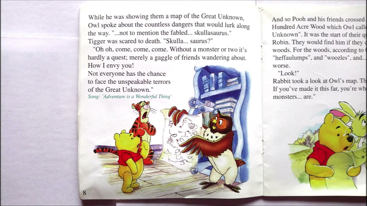 Winnie the Pooh's Most Grand Adventure (Read Along PAL Cassette)