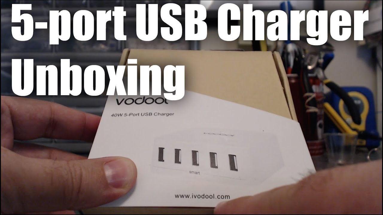 5-port USB charger from Vodool