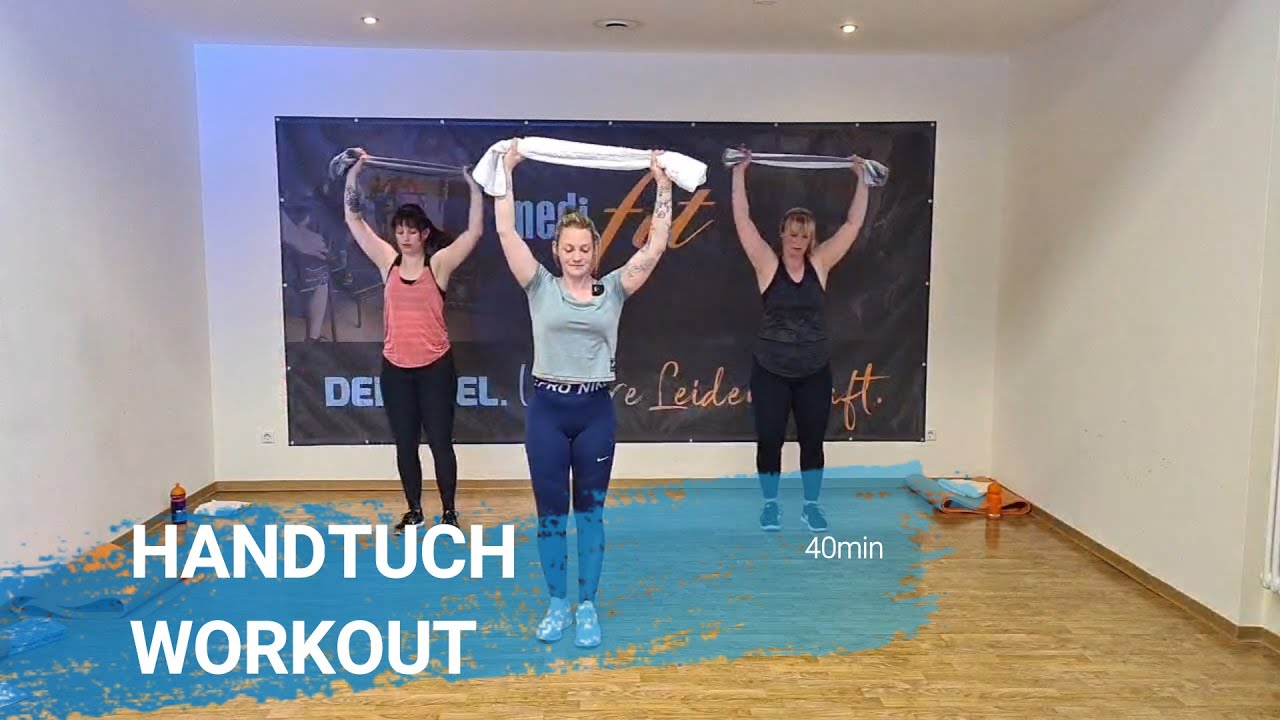 Handtuch Workout - 40min - medifit Wolfhagen