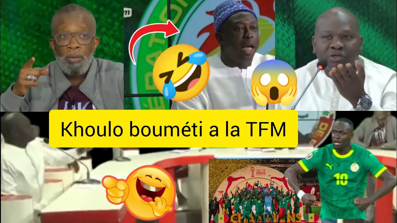 Un Débat Houleux A la TFM 😂 🤣 Var En Direct Émission bi Déy Tass 😱 Ya Woné Né.... #can #sadiomané