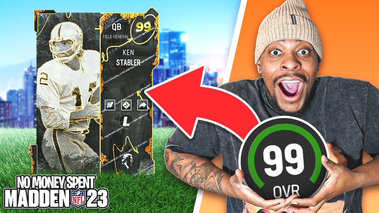 GLITCHY New GOLD 99 Overall Quarterback!.. No Money Spent #45 Madden 23