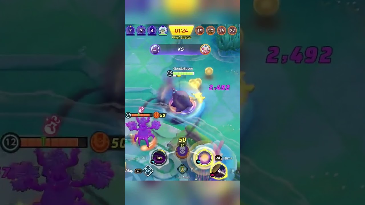 Они точно бросили игру после этого... | Видеоролики из Pokemon UNITE #pokemonunite #pokemon #gengar