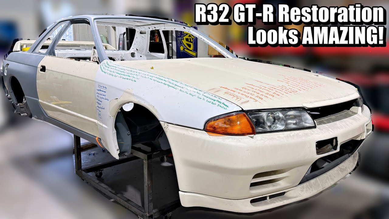 Assembling my R32 GT-R to gain Motivation