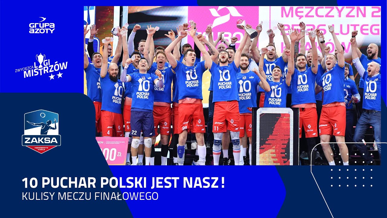 ZAKSA Z PUCHAREM POLSKI 2023 🏆 | Kulisy meczu finałowego