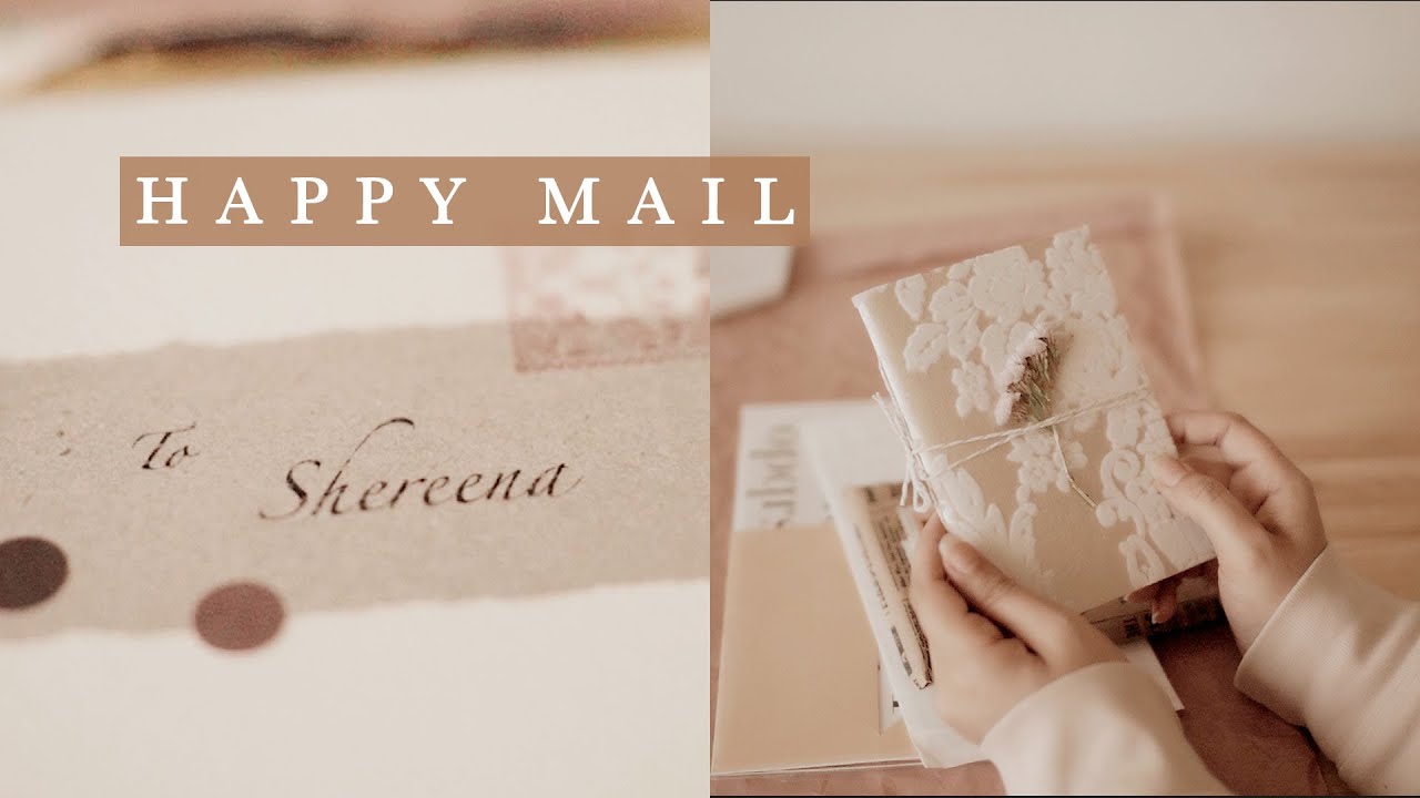 Happy mail from Dina 🤍