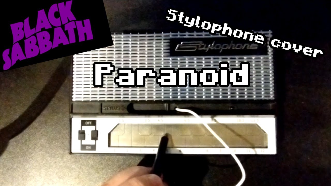 Paranoid - Black Sabbath (stylophone cover)