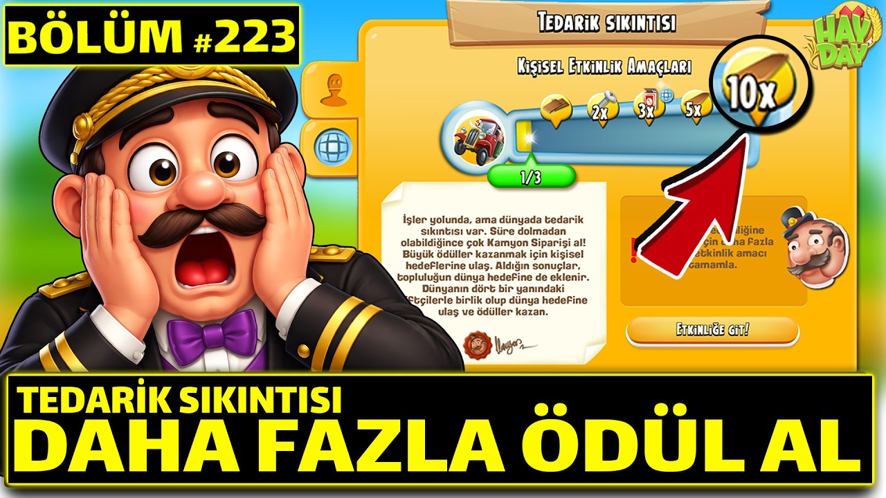 BU TAKTİKLE 10x DAHA FAZLA MALZEME KAZANDIM! 😱 | Hay Day