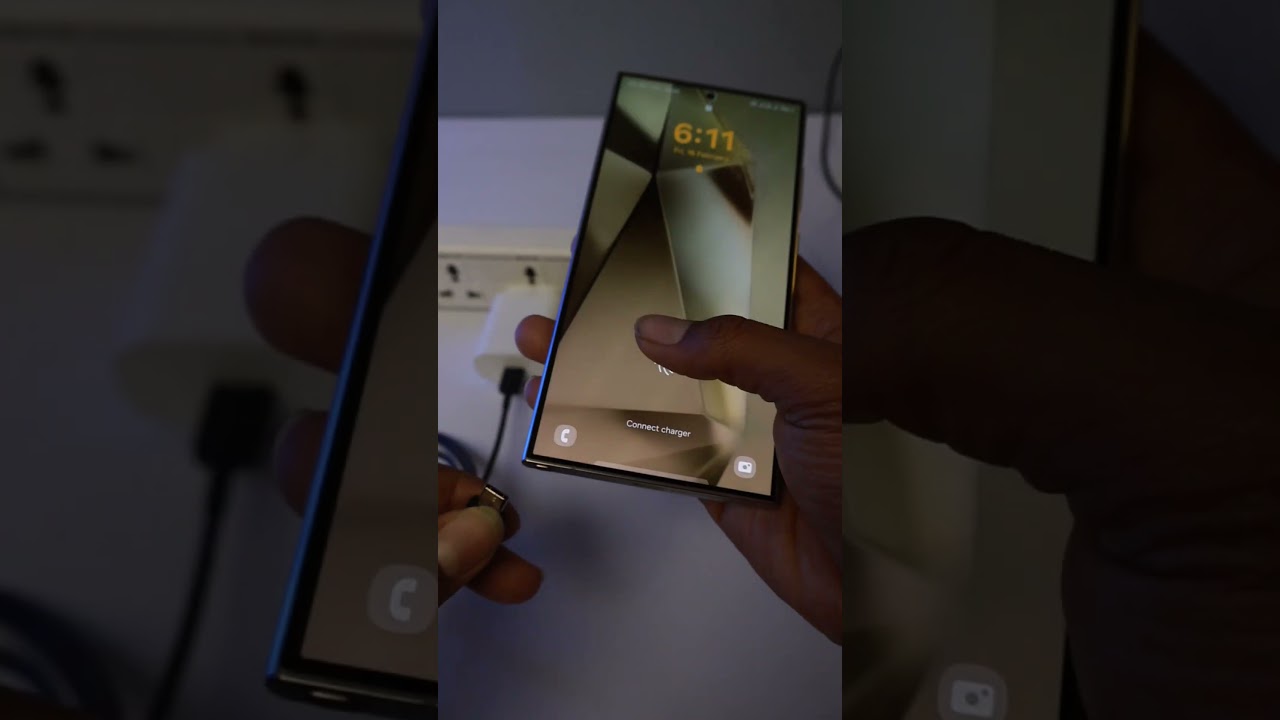 Samsung S24 Ultra 25w vs 45w  Charging Test with 5 amp Cable #samsung #galaxys24ultra