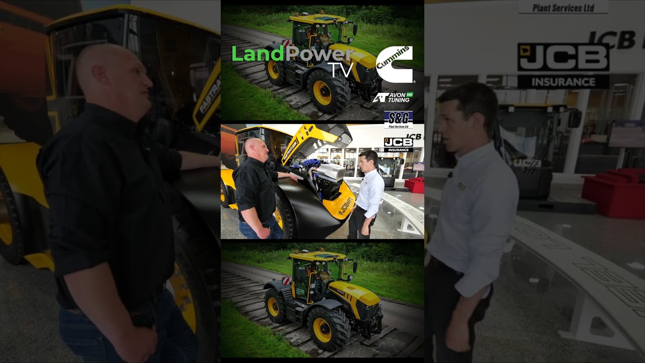 Lots of fuel, air and cooling!!! JCB World's Fastest Tractor #machinery #innovation #technology