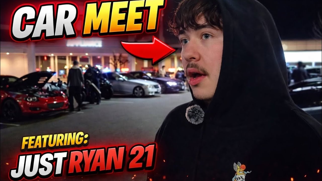 Mic'd Up at a CAR MEET!! (w/just_ryan_21)