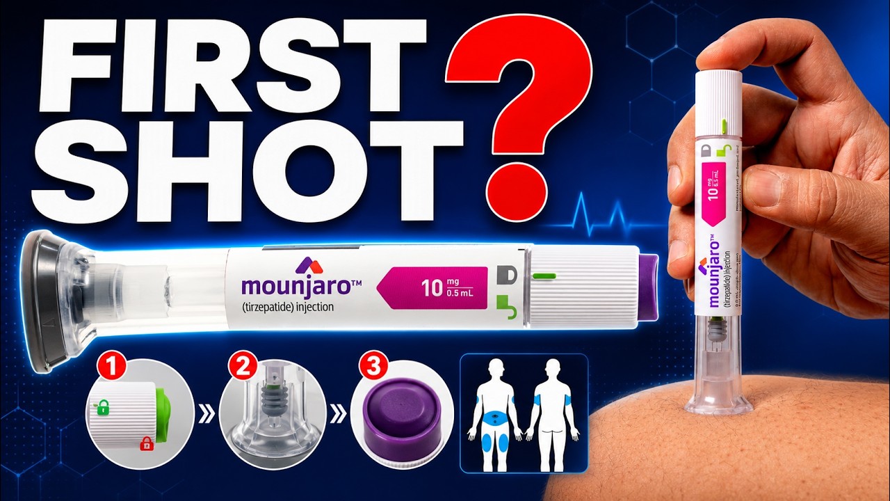 How to Use Mounjaro Pen &ndash; Step-by-Step Injection Guide for Beginners! 💉