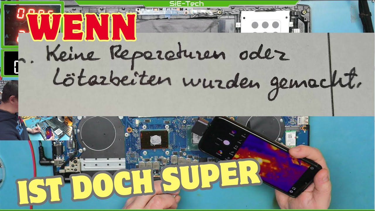 Asus GL502VS Laptop startet nicht, keine LED, keine Lüftergeräusche [UNCUT]