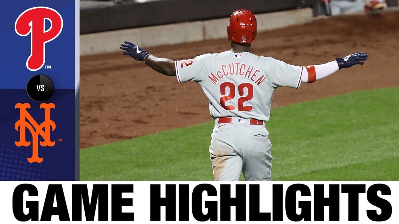 Jake Arrieta cruises through 7 frames in 5-3 win | Phillies-Mets Game Highlights 9/4/20