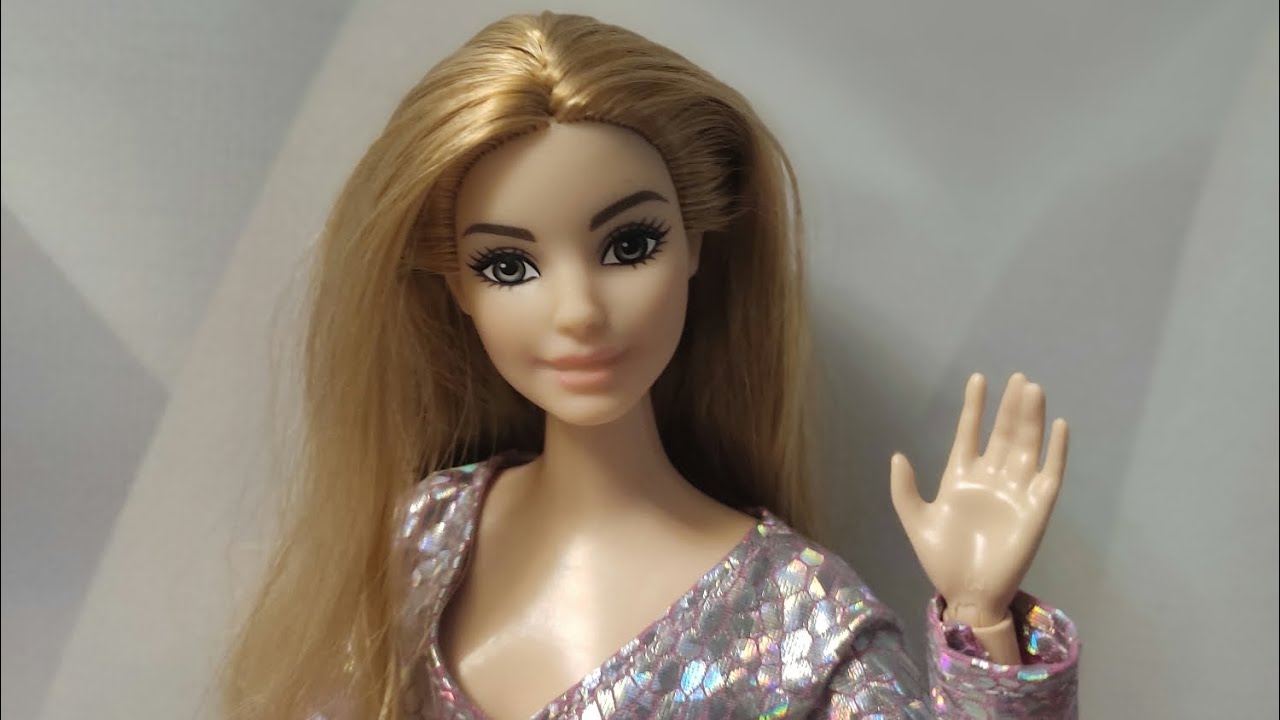 Barbie MTM за 300₽😯 Барби БЕЗГРАНИЧНЫЕ ДВИЖЕНИЯ - пышка. Распаковка и обзор новой куколки ❤