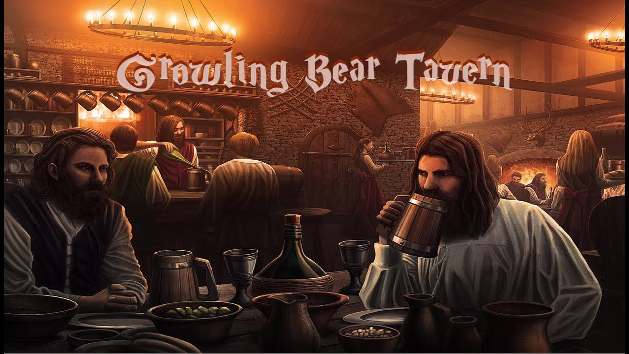 Growling Bear Tavern - Medieval Old School Hip Hop Instrumental 2022, Tavern Music