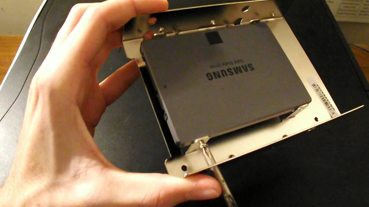 Установка SSD-накопителя Samsung Evo 840 120 ГБ