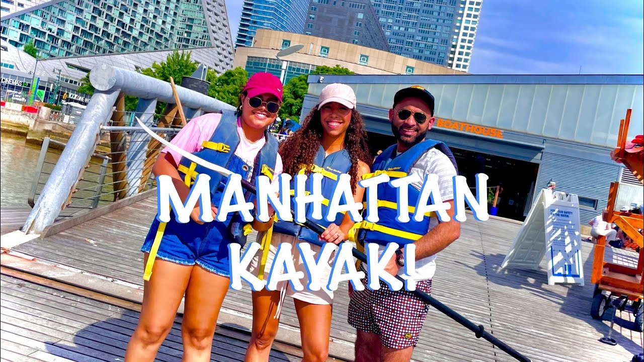 Summer Kayak- New York City! | Free Kayak | Pier 96 | Hudson River Park | Ocean Kayak | Travel NYC