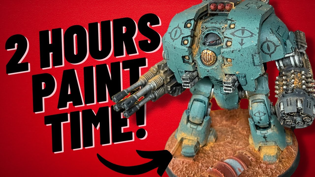 Contrast Paint Sons of Horus Leviathan Dreadnought!